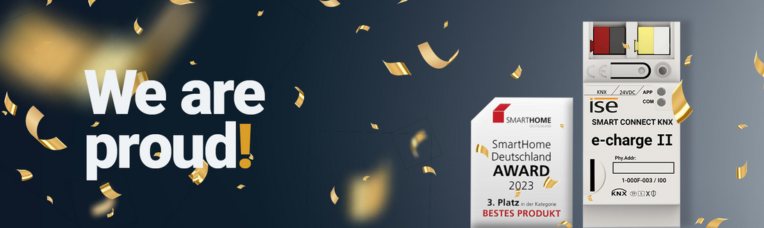 SMART CONNECT KNX e-charge II nominated for SmartHome Deutschland Award 2023