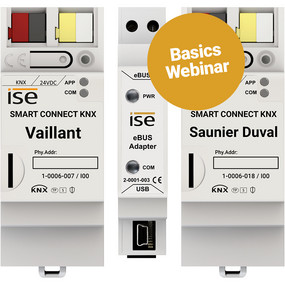 ise Webinar SMART CONNECT KNX Vaillant and Saunier Duval