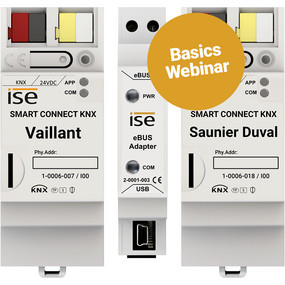 ise Webinar SMART CONNECT KNX Vaillant und Saunier Duval