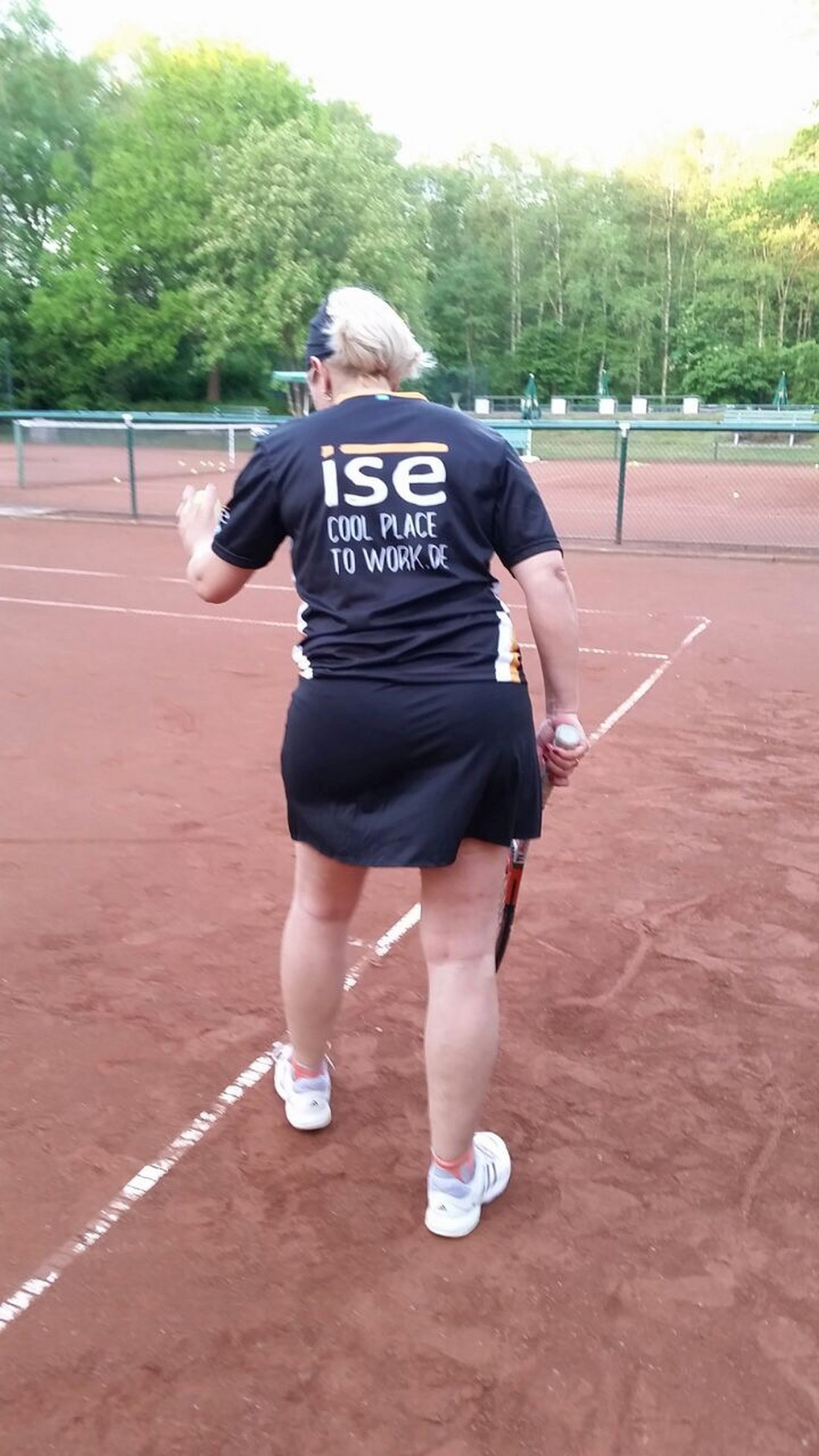 ise beim Tennis