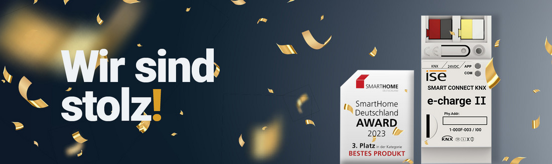 SMART CONNECT KNX e-charge II nominiert fuer SmartHome Deutschland Award 2023