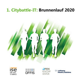 1. IT-CITY-BATTLE 2020 innerhalb des Everstener Brunnenlaufs 