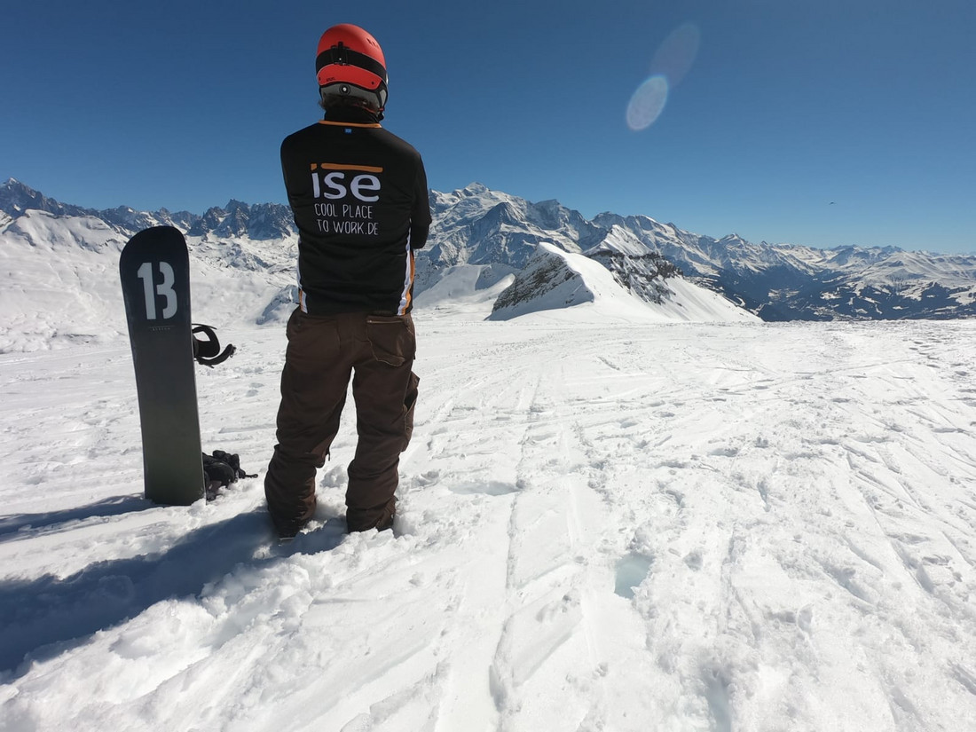 ise in Les grandes platieres grand massif