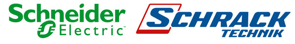 Logos Schneider Electric und Schrack Technik
