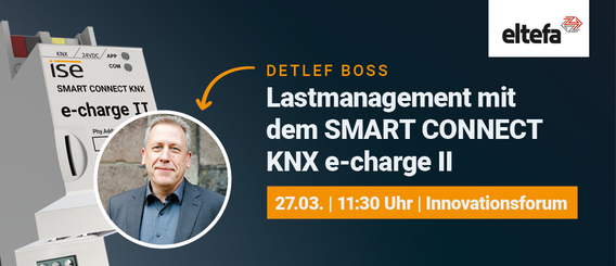 Lastmanagement mit SMART CONNECT KNX e-charge II