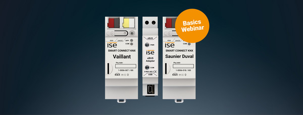 ise online Webinar SMART CONNECT KNX Vaillant und Saunier Duval