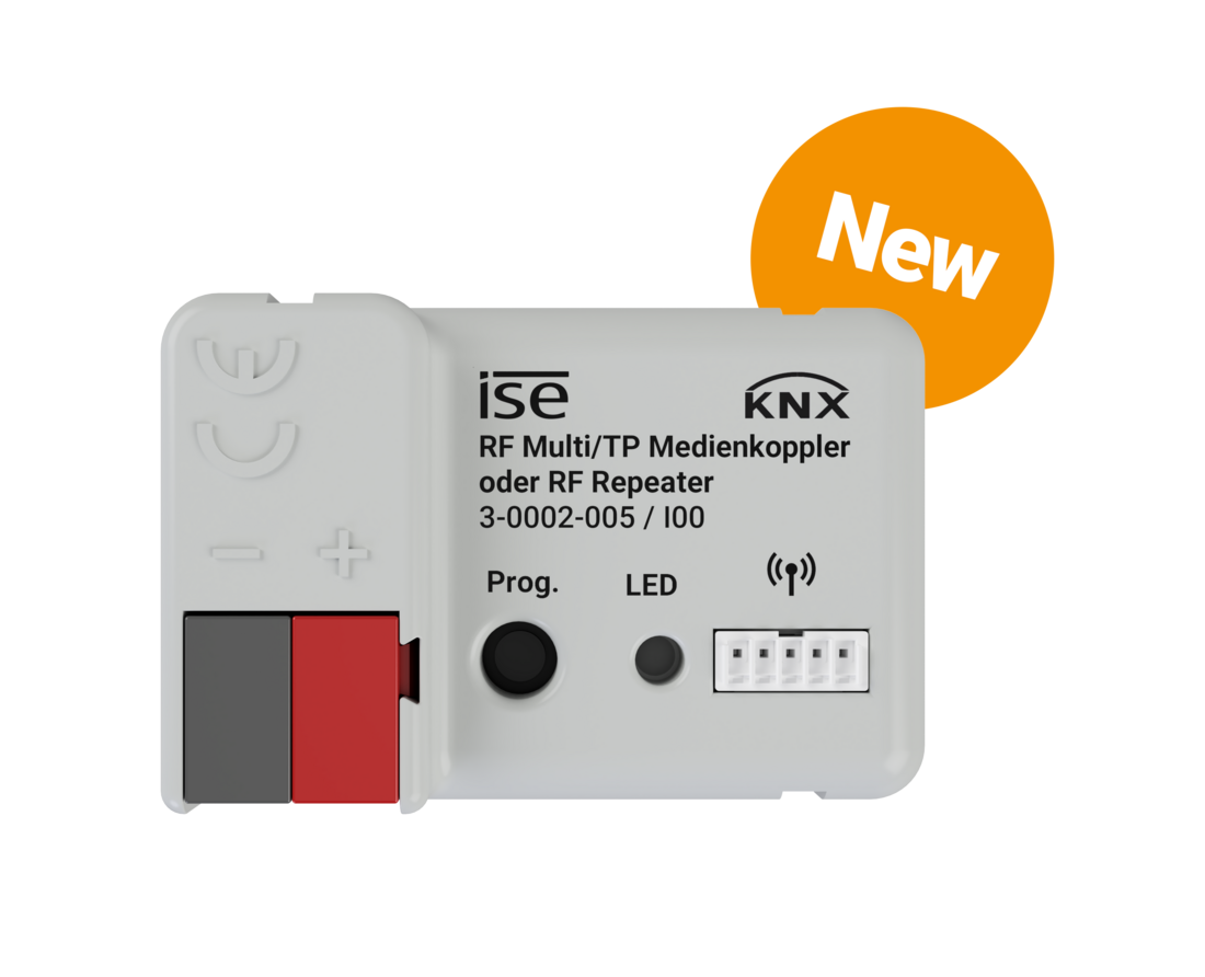 KNX RF Multi/TP media coupler or RF repeater