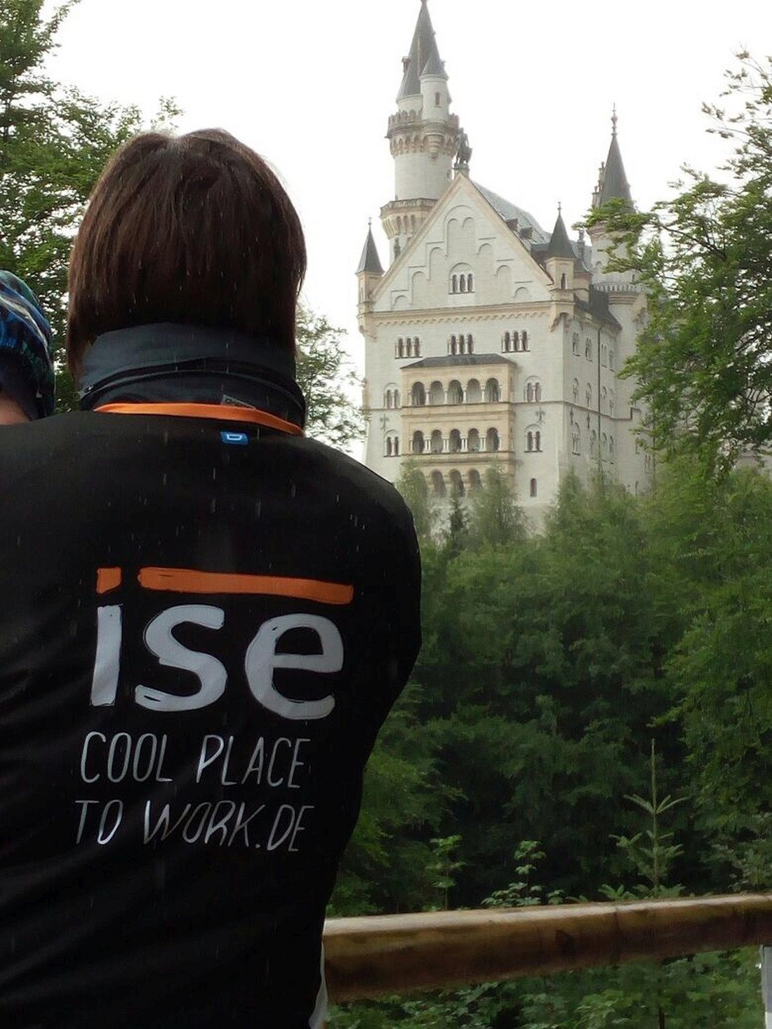 ise at Neuschwanstein Castle