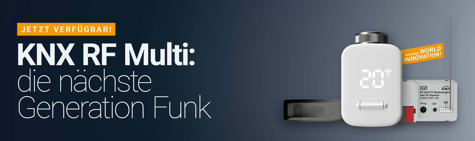 Neues Produkt – Der KNX RF Multi Heizkörperthermostat ist da! 