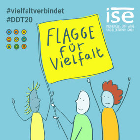 Flagge für Vielfalt 