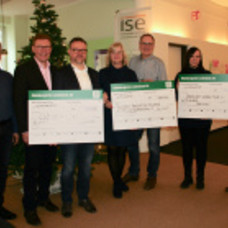 ise Christmas donation for CSD Northwest, Johanniter warm up bus and Trauerland